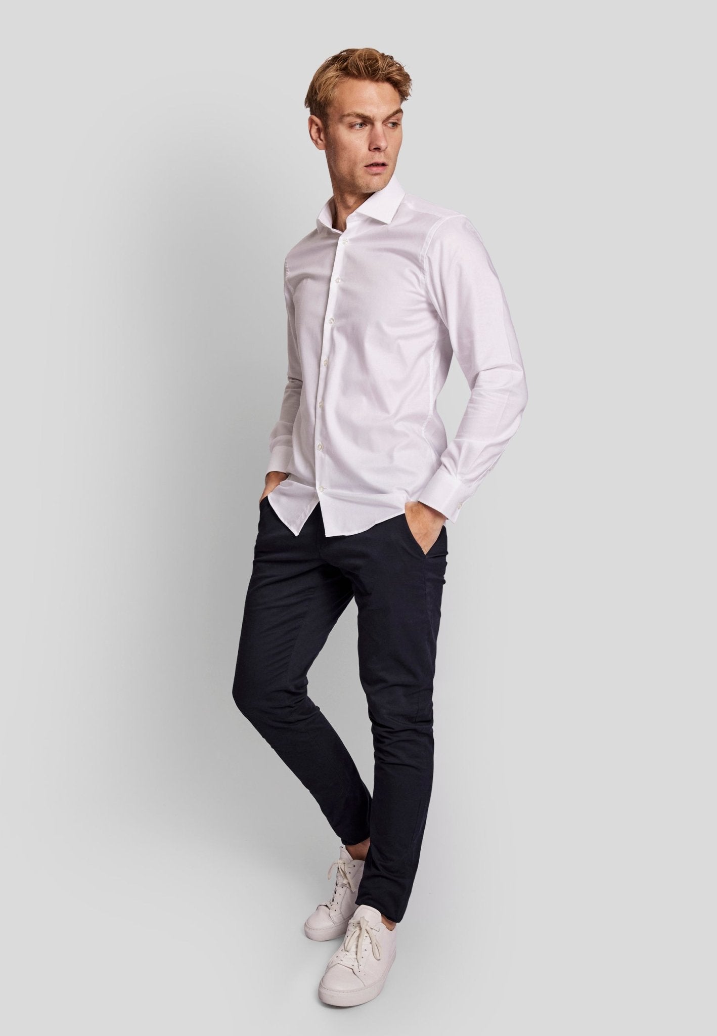 Bruun & Stengade Skjorter 200-21-white_38 - Bygholm Menswear